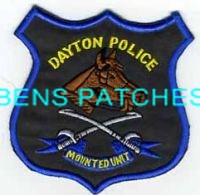 OHIO,DAYTON POLICE MOUNTED 1_wm